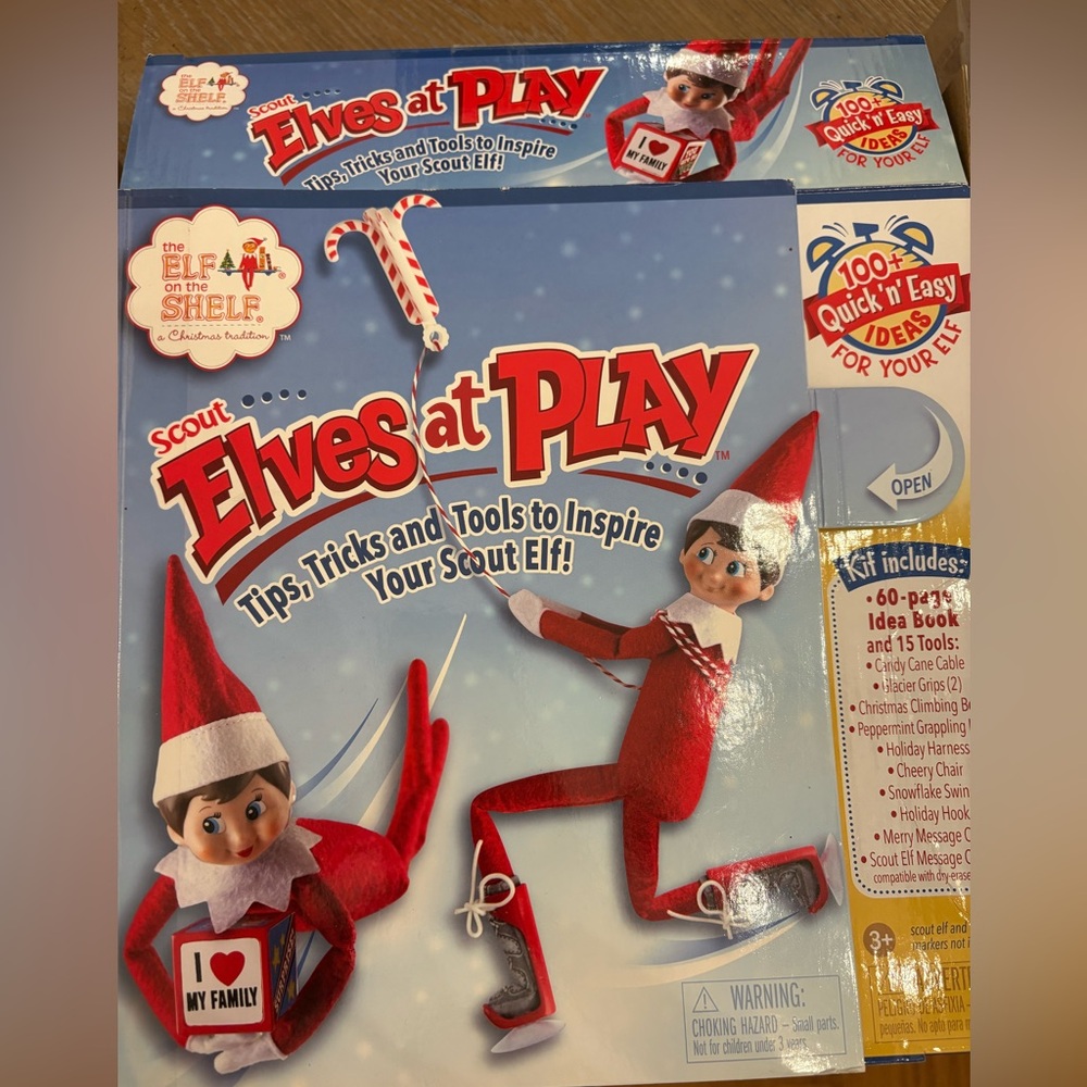 Scout Elves at Play Set - Red